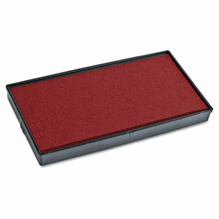 CONSOLIDATED STAMP MFG 2000 PLUS Replacement Ink Pad for Printer P50- Red 65479